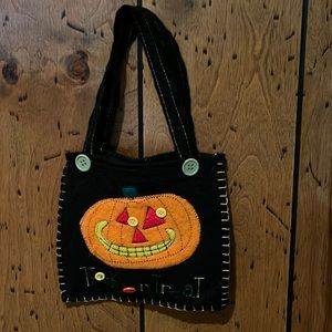 Trick or treat cloth tote